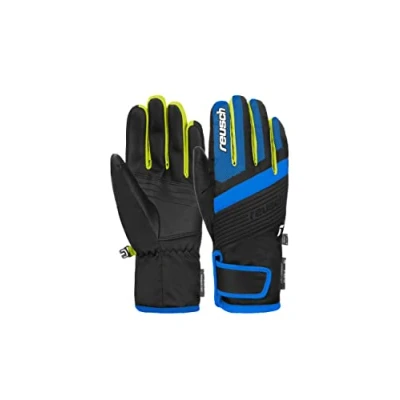 Abbildung von Reusch DUKE RTEX XT Junior Fingerhandschuh für Kinder, Größe: 6.5, blck bril blu safety yell