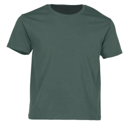 Abbildung von Fruit of the Loom Kids Iconic T Shirt Größe 104 164, Farbe:waldgrün, Größe:128