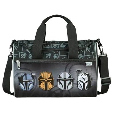 Abbildung von Scooli Star Wars Sporttasche für Kinder 23 x 35 16 cm geräumiges Hauptfach Verstellbarer Schultergurt Zubehör die Schule Umhängetasche