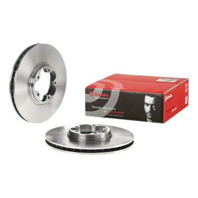 Abbildung von BREMBO 09.8960.10 Bremsscheibe 276 24,3 5 innenbelüftet FORD: Transit Mk5 Platform / Chassis, Van