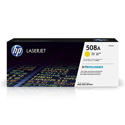 Abbildung von HP 508A (CF362A) Gelb Original Toner für Color Laserjet Enterprise M552dn, M553, M577