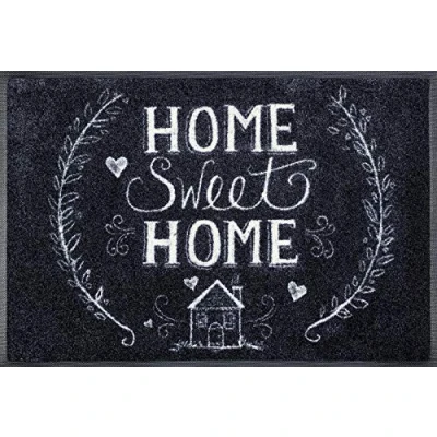 Abbildung von wash+dry Fußmatte Chalky Home, 50x75 cm, innen und außen, waschbar, Bunt