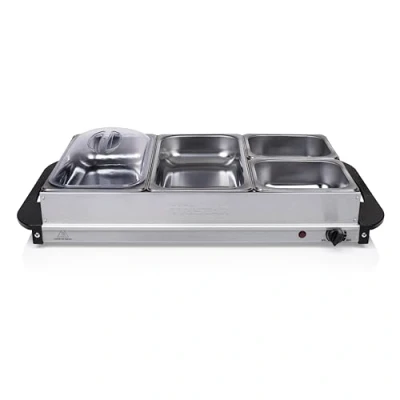 Abbildung von Tristar BP 6285 Buffet Server, 300, Silber