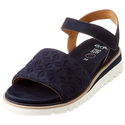 Abbildung von ara Damen Kent Sandal, BLAU, 40 EU