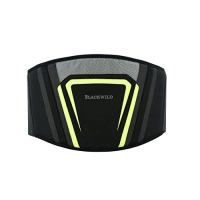 Abbildung von BLACKWILD Nierengurt Motorrad nierenwärmer Lendenwirbelstütze Nierengurt, Effektive Stabilisierung Herren und Damen, Fluoreszierendes grau (L = 100 110cm Bauchumfang)