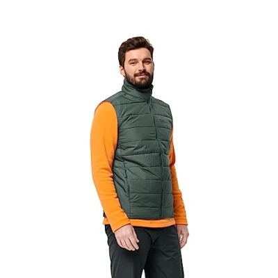 Abbildung von Jack Wolfskin Lapawa INS Weste, Herren, Größe: Large, Black olive