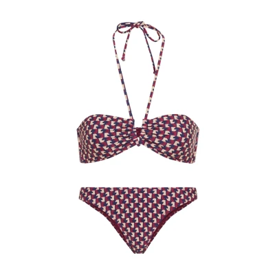 Abbildung von Lascana Bandeau Bikini, Damen, Größe: 34xC/D, Multicoloured