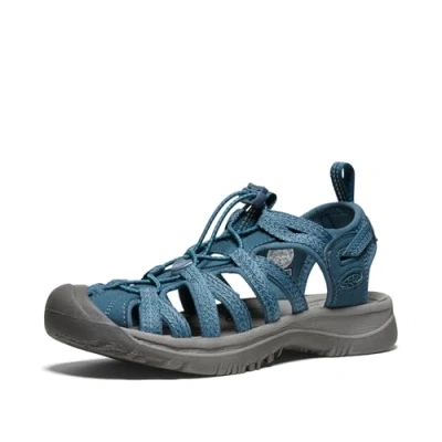 Abbildung von Keen Whisper Trekkingsandale, Damen, Größe: 38.5, Smoke blue Schuhe