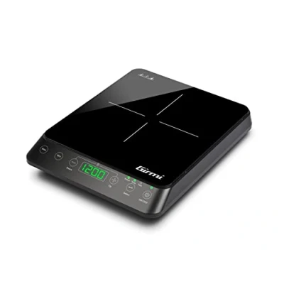 Abbildung von Girmi PI04 Induktionskochplatte, 2000 Watt, 10 Leistungsstufen, Schwarz