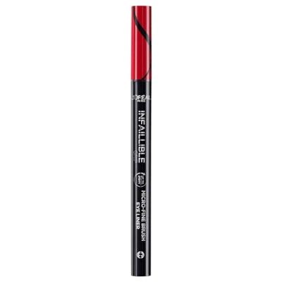 Abbildung von L&#039;Oréal Paris Infaillible 36H Grip Micro Fine Liner Obsidian, Eyeliner für ultra feine Looks, 0, 4ml