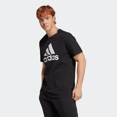Abbildung von adidas Sportswear Essentials Sport Tshirt Black white, Herren, Größe: XL, white