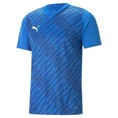 Abbildung von Puma Teamultimate Sport Tshirt, Herren, Größe: Medium, Electric blue lemonade