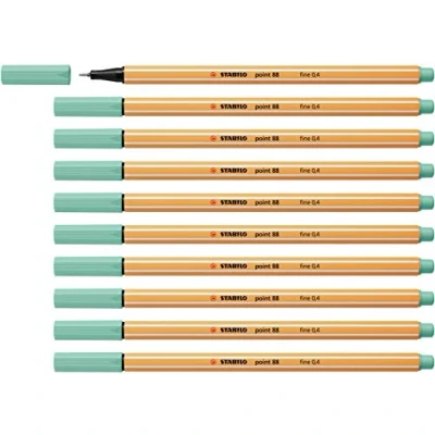 Abbildung von Fineliner STABILO point 88 10er Pack eukalyptus