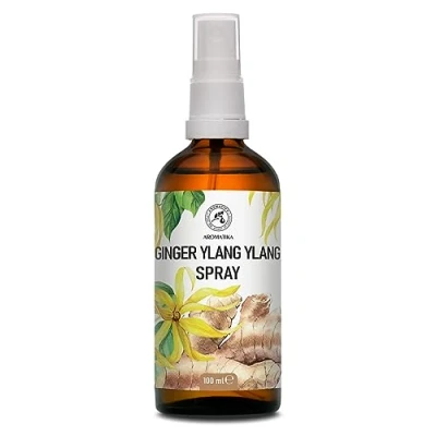 Abbildung von Aromaspray Ingwer &amp; Ylang 100 ml Spray zur Lufterfrischung Natürlicher Raumduft Aromatherapie Raumspray Kissenspray Wäschespray Duftspray Lufterfriescher