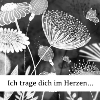 Abbildung von Ich trage dich im Herzen...: Ein Erinnerungs und Trauerbuch. Trauertagebuch zum Ausfüllen Erinnern zur Hilfe bei der Trauerbewältigung.