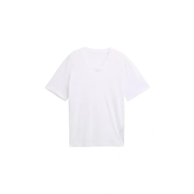 Abbildung von TOM Tailor Tshirt basic, Herren, Größe: Small, White