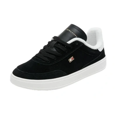Abbildung von Tommy Hilfiger Heritage Court Sneaker low, Damen, Größe: 38, Black Schuhe