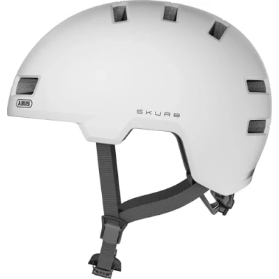 Abbildung von ABUS 40373 Fahrradhelm, Weiß (Polar white), S (52 56 cm)