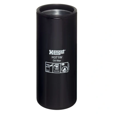 Abbildung von HENGST FILTER H371W Ölfilter M95 x 2.5 Anschraubfilter