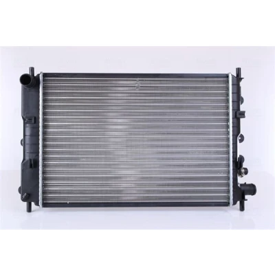 Abbildung von NISSENS 62164A Kühler, Motorkühlung Aluminium 525 359 32 Kühlrippen mechanisch gefügt FORD: Escort 6 Kombi