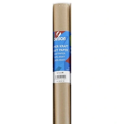 Abbildung von CANSON 200992100 Packpapier, braun, 60 g/qm, 700 mm x 3 m
