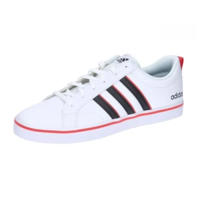 Abbildung von adidas Herren VS Pace 2.0 Shoes Schuhe, Cloud White/core Black/Bright red, 36 EU