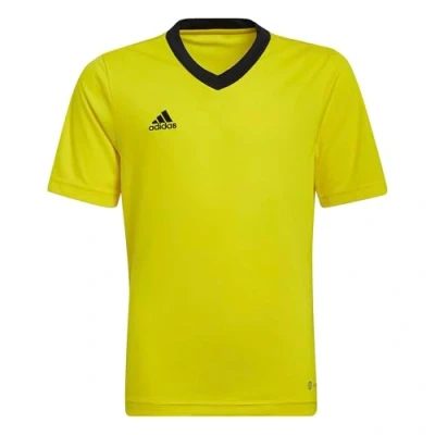 Abbildung von adidas Performance Entrada 22 FußballTrikot Team yellow black für Kinder, Größe: 140,