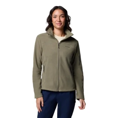 Abbildung von Columbia FAST TREK Jacket Fleecejacke, Damen, Größe: XS, Stone green