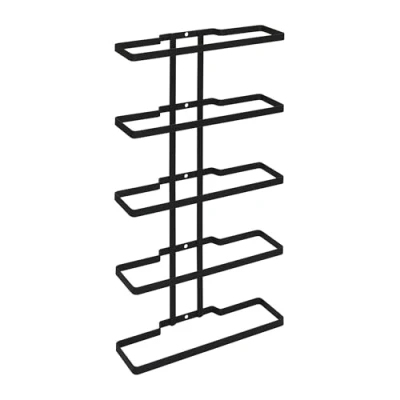 Abbildung von Metaltex 382925000 Wine Wall Lava Flaschenregal 5er