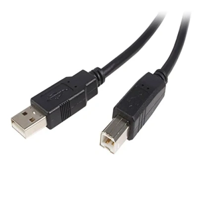 Abbildung von StarTech.com USB 2.0 A auf B Kabel (5m St/St) Schwarz