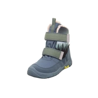 Abbildung von Superfit Trace Snowboot/Winterstiefel für Kinder, Größe: 30, Blau/gelb Schuhe