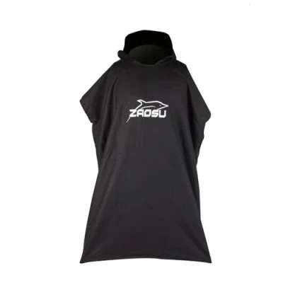 Abbildung von ZAOSU Poncho Wärmemantel Handtuch für Damen und Herren multifunktions Schnelltrockend, Umziehhilfe Bademantel mit Kapuze Triathlon Schwimmen Surfen