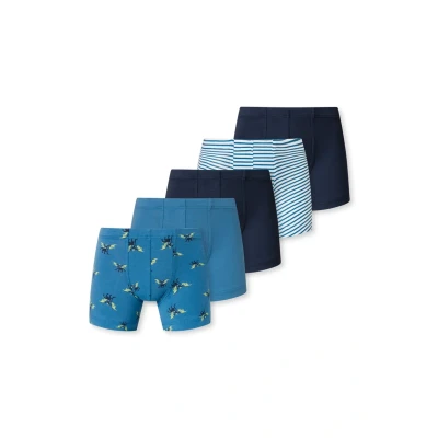 Abbildung von Schiesser Jungen 3 Pack Boxershorts 95/5 Organic Bio Baumwolle Größe 92 bis 140 Unterwäsche, Sortiert 2_181846, 98