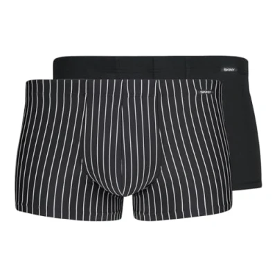 Abbildung von Skiny Herren Cotton Multipack 086001 Hipster, Blackstripe Selection, S EU