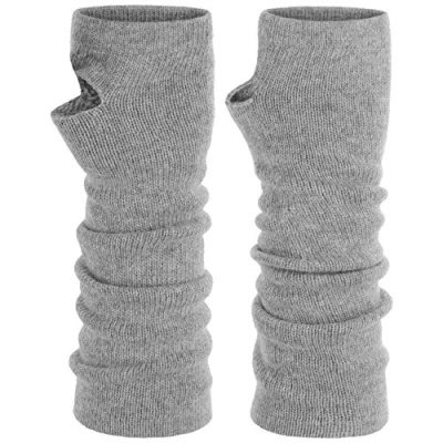 Abbildung von Roeckl Damen Strick Essential Stulpe 23051 351 Farbe Gelb 248 Handschuhe, Hellgrau, Einheitsgröße