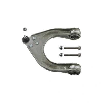 Abbildung von febi BILSTEIN 33210 Querlenker Plus mit Anbaumaterial Lager, Trag /Führungsgelenk Vorderachse links, oben Aluminium
