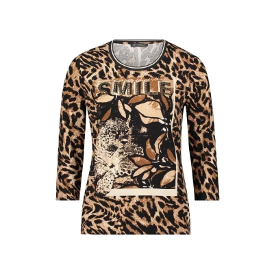 Abbildung von Betty Barclay Langarmshirt »Basic Shirt mit Print«
