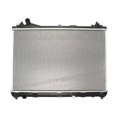 Abbildung von THERMOTEC D78013TT Kühler, Motorkühlung Aluminium für Fahrzeuge mit/ohne Klimaanlage 688 450 16 Schaltgetriebe Kühlrippen gelötet
