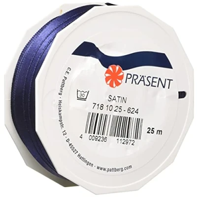 Abbildung von PRÄSENT C.E. Pattberg Satin mintgrün, 25 m Satinband zum Einpacken von Geschenken, 15 mm Breite, Geschenkband Dekorieren &amp; Basteln, Dekoband, Anlass