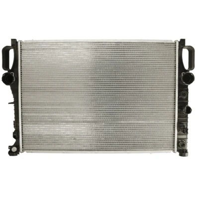 Abbildung von NRF EASY FIT 53423 Kühler, Motorkühlung Aluminium 640 451 24 mit Dichtring Kühlrippen gelötet MERCEDES BENZ: E Class Saloon