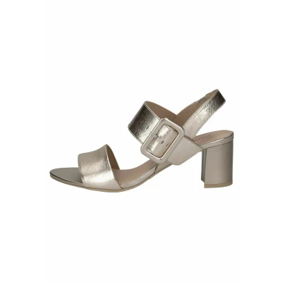 Abbildung von Caprice Riemensandalette, Damen, Größe: 37, Platin metal Schuhe
