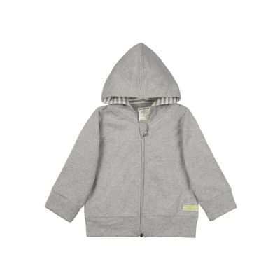 Abbildung von loud + proud Sweatjacke für Kinder, Größe: 86/92, Grey