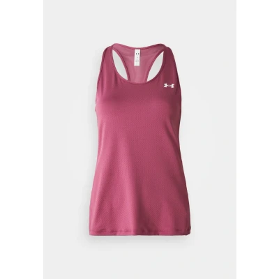 Abbildung von Under Armour Racer TANK Top, Damen, Größe: XL, Fuchsia dusk/white