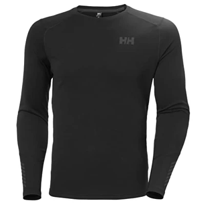 Abbildung von Helly Hansen Herren Langarm T Shirt Lifa Active Crew, Schwarz, XXL