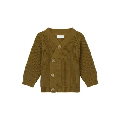 Abbildung von Noppies Strickjacke für Kinder, Größe: 50, Moss gray