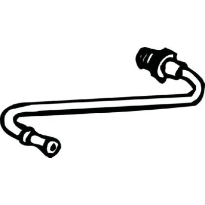Abbildung von Druckleitung, Drucksensor (Ruß /Partikelfilter) BOSAL 000 076