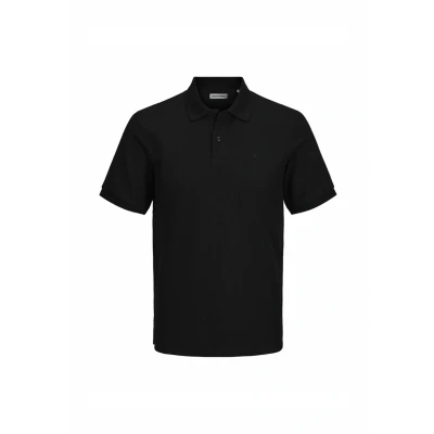 Abbildung von Jack &amp; Jones Eaustin Poloshirt, Herren, Größe: Small, Black