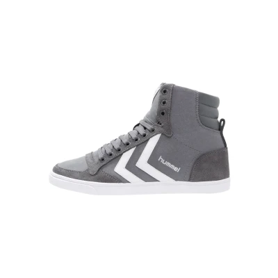 Abbildung von Hummel Slimmer Stadil Sneaker high, Größe: 47, Castle rock/white Schuhe