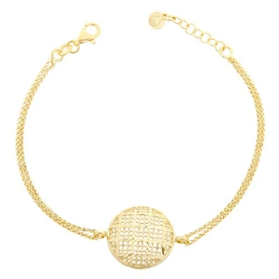 Abbildung von Orphelia Damen Armband Silber vergoldet rhodiniert 19 cm ZA 7189/G