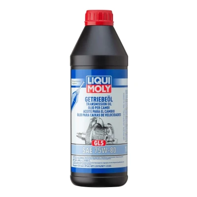Abbildung von LIQUI MOLY 20463 Getriebeöl 75W 80 1 BMW: 3 Saloon, Touring, 5 RENAULT: MEGANE 1, CLIO 2, CITROËN: Xsara Picasso, Berlingo II Van
